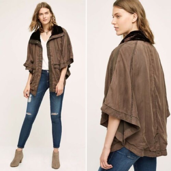 Anthropologie Jackets & Blazers - Anthropologie Hei Hei Brown Jacket